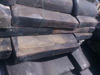 のし瓦,銅線,ゆるみ