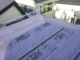 ルーフィング,防水紙