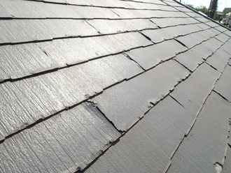 ニチハパミール　スレート剥離