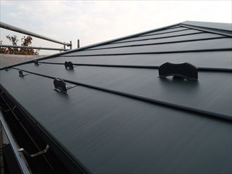 屋根カバー,横暖ルーフ,雪止め