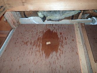 散水検査,雨漏り