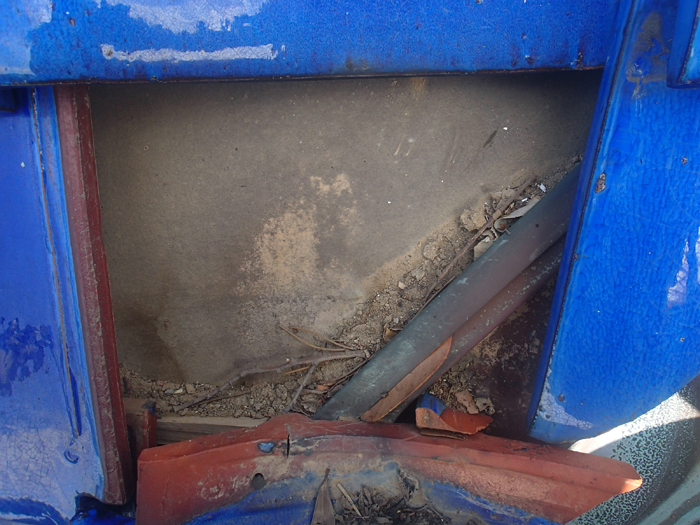 下地の防水紙の劣化