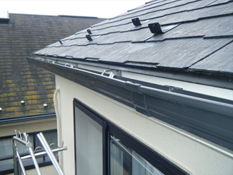 荒川区　雨樋交換　完了