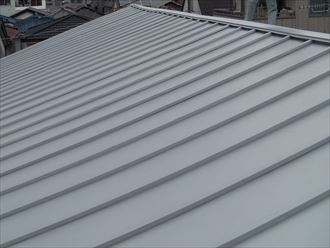 瓦棒屋根葺き替え