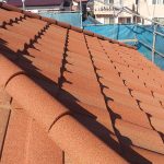 ローマンを使った屋根カバー工法