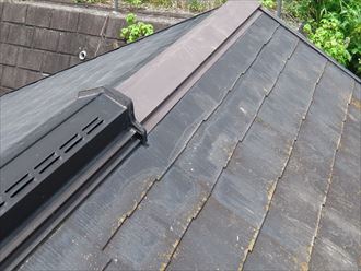 棟板金交換工事完了