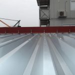 折半屋根取り付け後