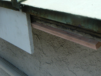 江東区　鼻隠しを新しく交換