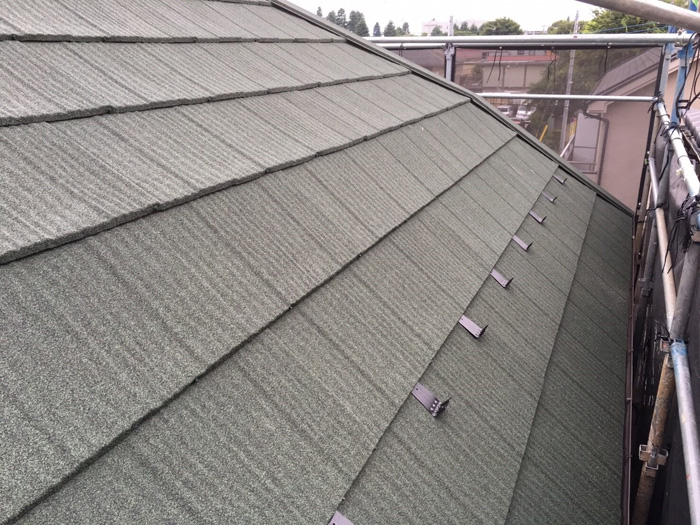 川崎市高津区　屋根葺き替え工事　完了