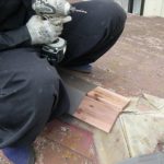 葛飾区　棟板金交換工事