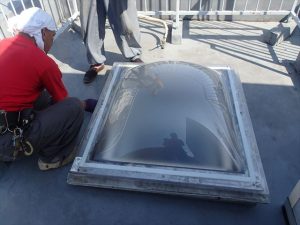 文京区雹災復旧工事