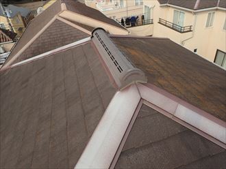 市原市　棟板金の状態調査