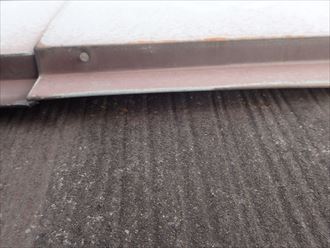 市原市　棟板金の隙間