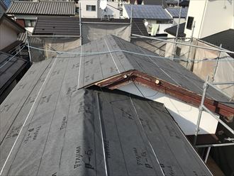 葛飾区屋根葺き替え工事