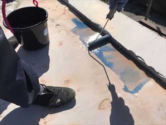 袖ケ浦市　プライマー塗布