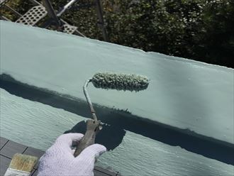 袖ケ浦市　防水材塗布