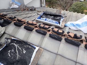 君津市　漆喰土台作り