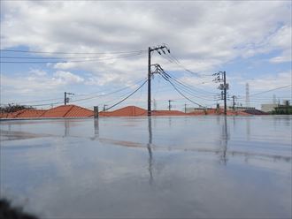 袖ケ浦市　ウレタン防水工事完了