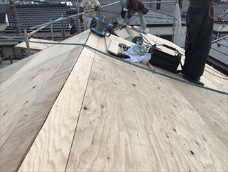 葛飾区屋根葺き替え工事