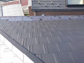 雪止め設置前点検