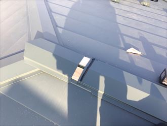 棟板金取り付け