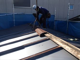 葛飾区屋根カバー工事