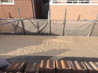 墨田区漆喰の剥がれからの雨漏り