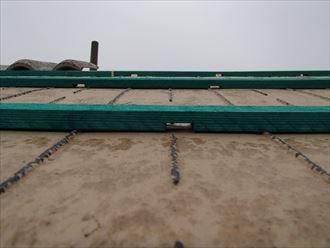 墨田区漆喰の剥がれからの雨漏り