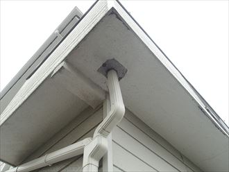 バルコニーの上裏