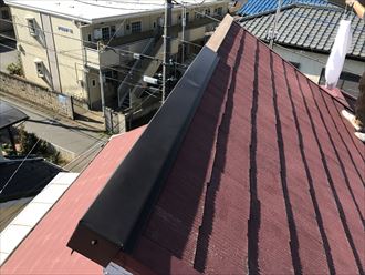 葛飾区棟板金の飛散