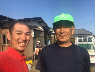 工事後お客様の写真