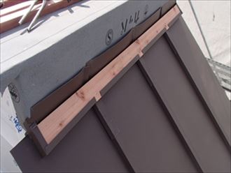 雨押え下地組み