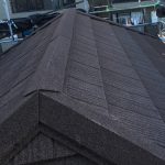 横浜市中区でスレートから金属屋根材への屋根カバー工法