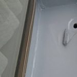 川崎市高津区で行ったバルコニー防水工事の様子