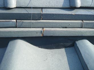 漆喰詰め直し工事