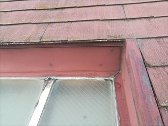 立ち上がりの板金点検