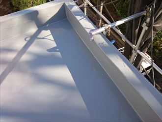 ウレタン塗膜防水完了