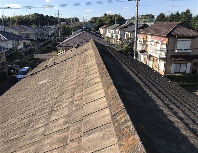 木更津市　屋根棟瓦取り直し工事完了