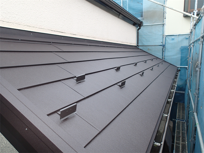 屋根葺き替え工事完了