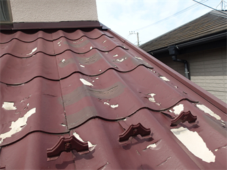 セキスイかわらUの塗装歴