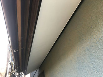 軒天の張り替え、竣工