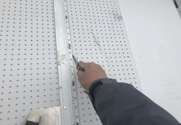 ケイカル板加工