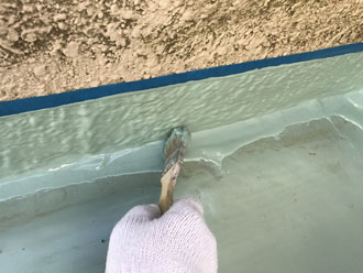 ウレタン塗布2層目