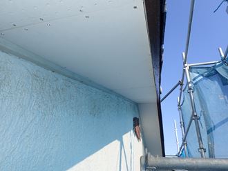 ケイカル板カバー工事