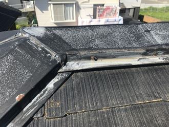 棟板金の劣化