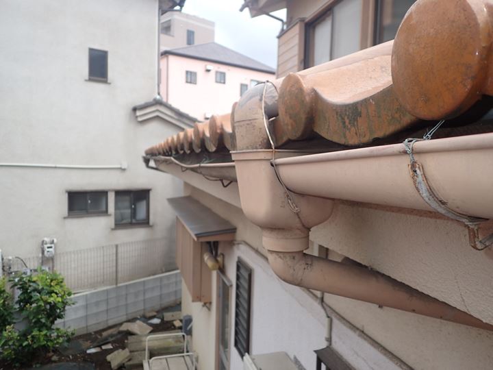 雨樋の変形