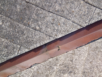 雨漏りの起点らしい箇所