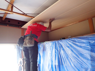 基本的には釣って固定