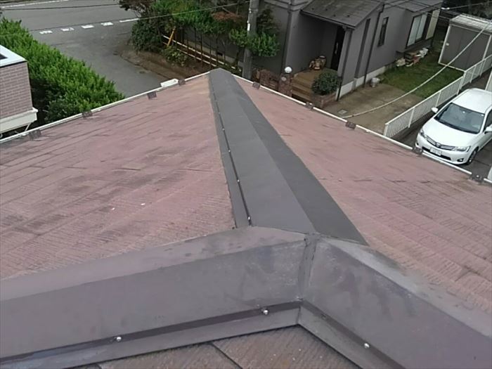 棟板金交換工事