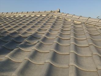 渋谷区本町で瓦屋根点検